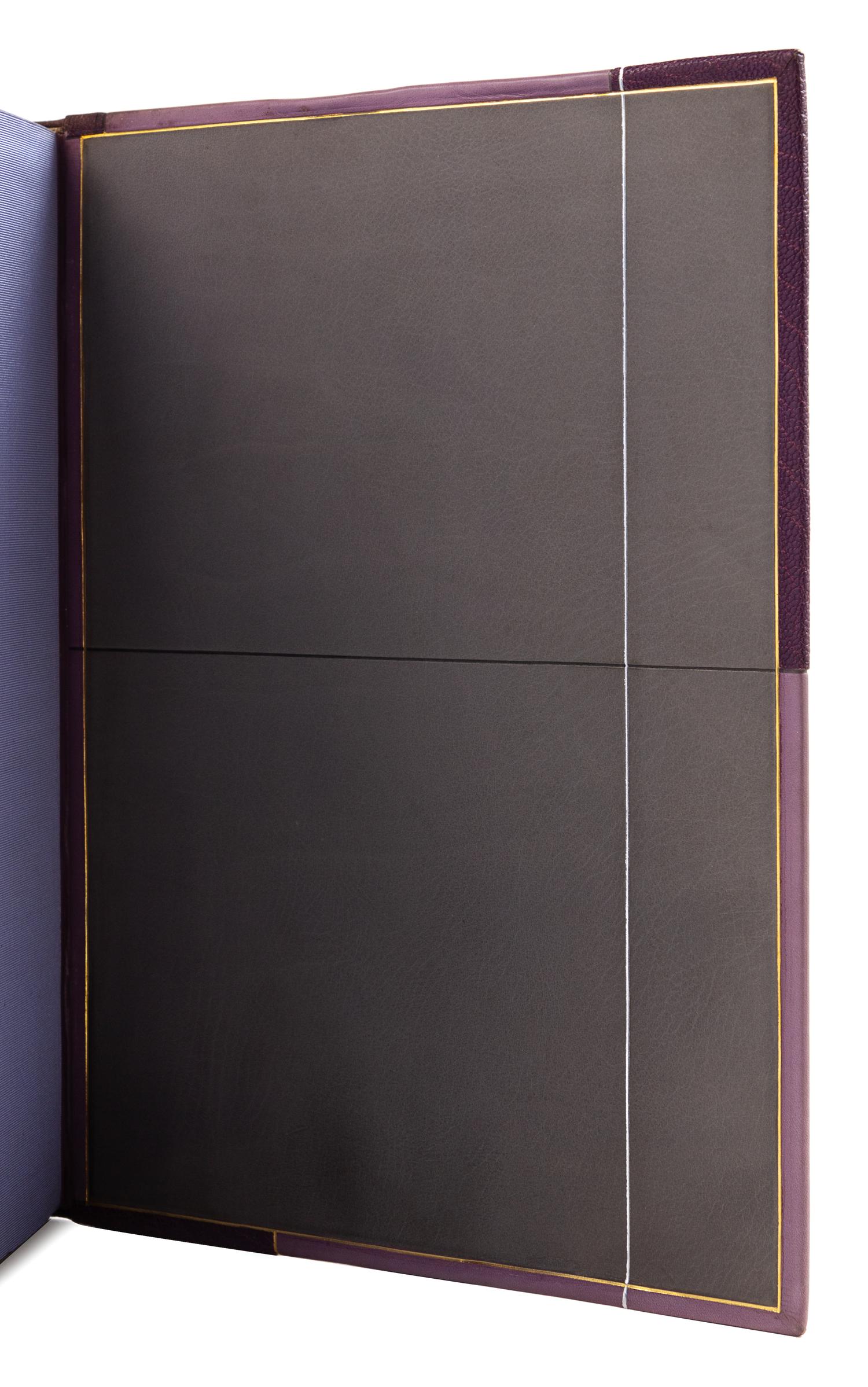 [BINDINGS]. [LÉOTARD, GENEVIÈVE - BINDER]. A group of 2 works in fine Art Deco bindings by Léotard.