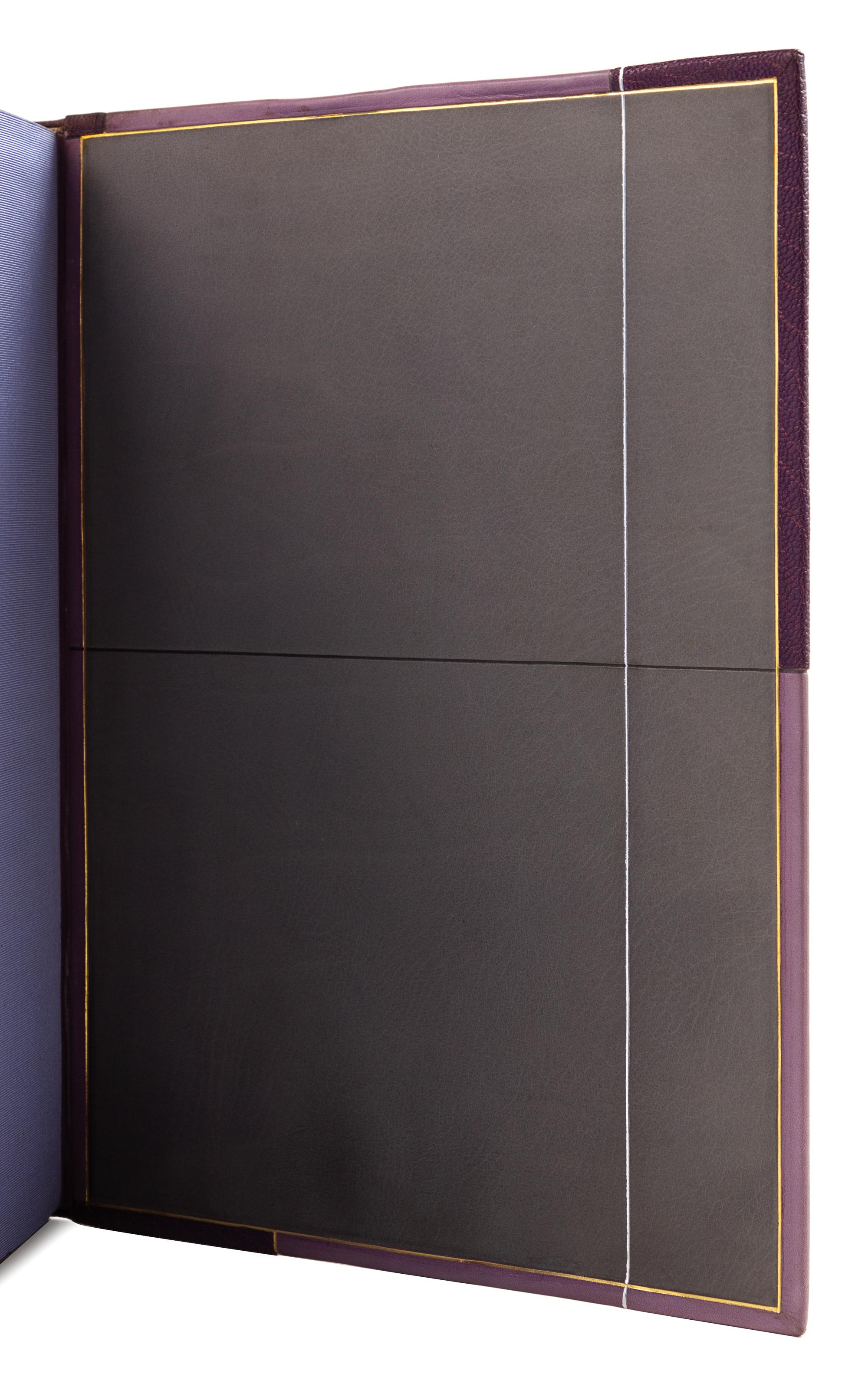 [BINDINGS]. [LÉOTARD, GENEVIÈVE - BINDER]. A group of 2 works in fine Art Deco bindings by Léotard.