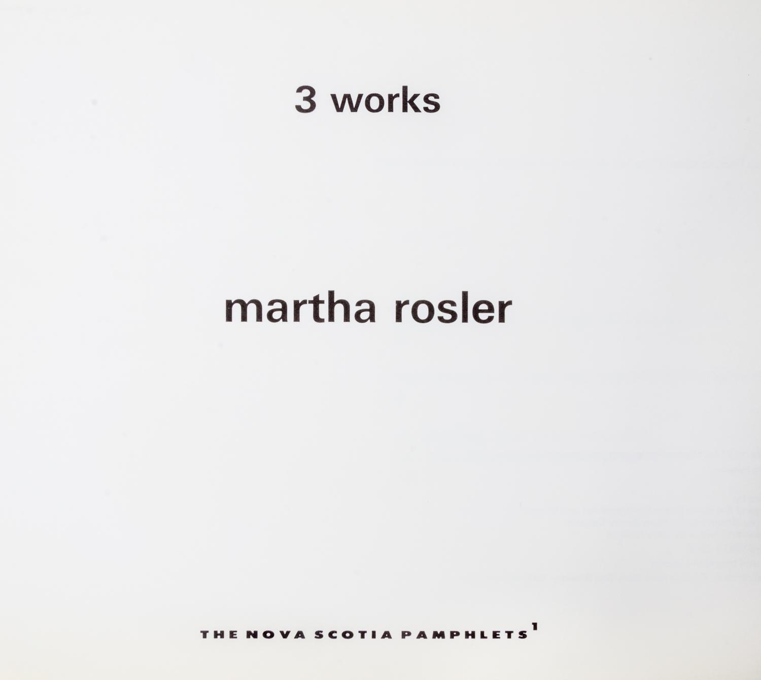 (ARTISTS BOOKS, POLITICS) A group of 9 works, including works by Martha Rosler, Laurent Malone, Alice Aycock and the Atlas Group.