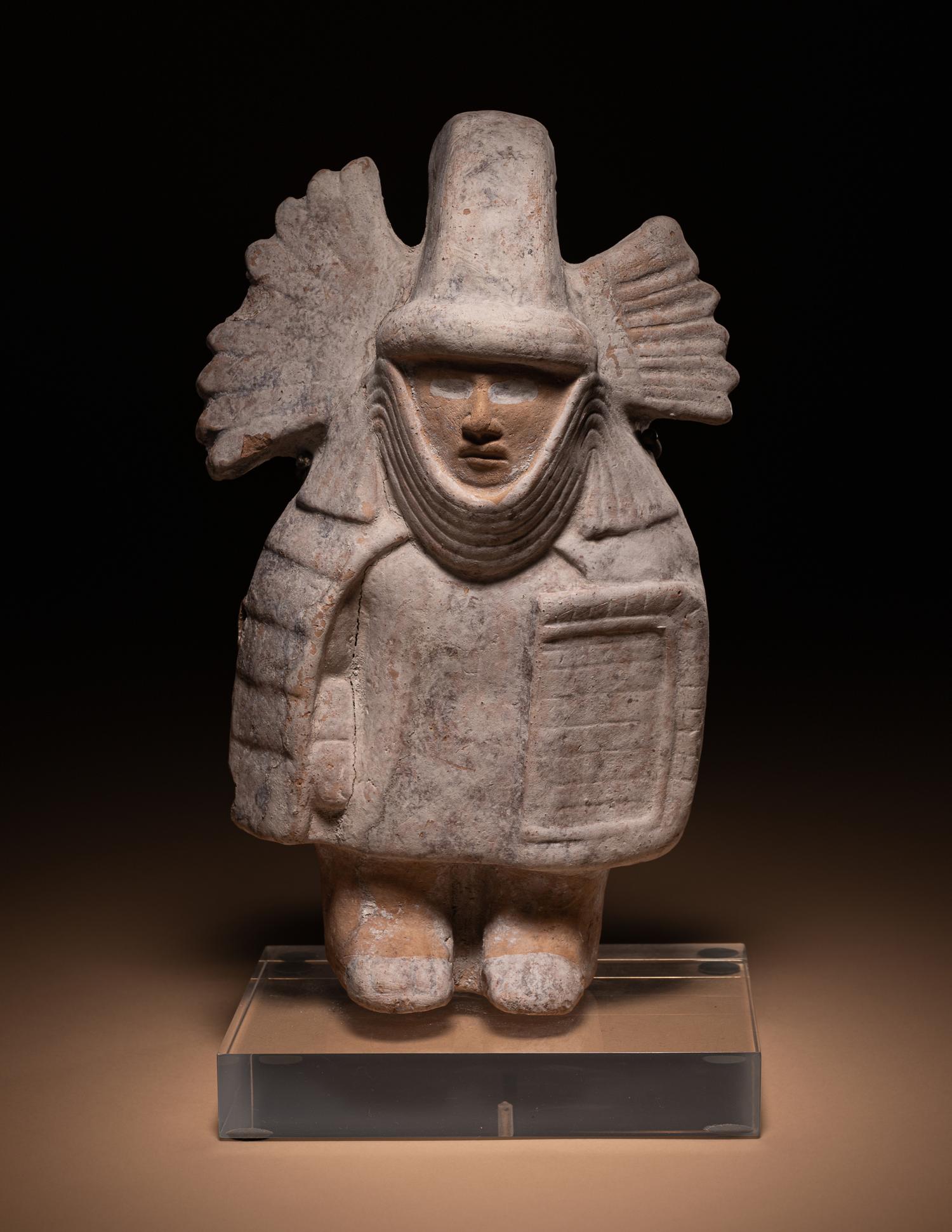A Nopiloa Terracotta Whistling Figure