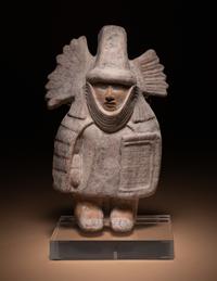 A Nopiloa Terracotta Whistling Figure