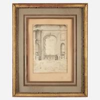 Attributed to Gilles-Paul Cauvet (French, 1731–1788) Deux Projets pour Dessus de Porte: 'La Comédie' and 'La Moisson;' together with a Companion