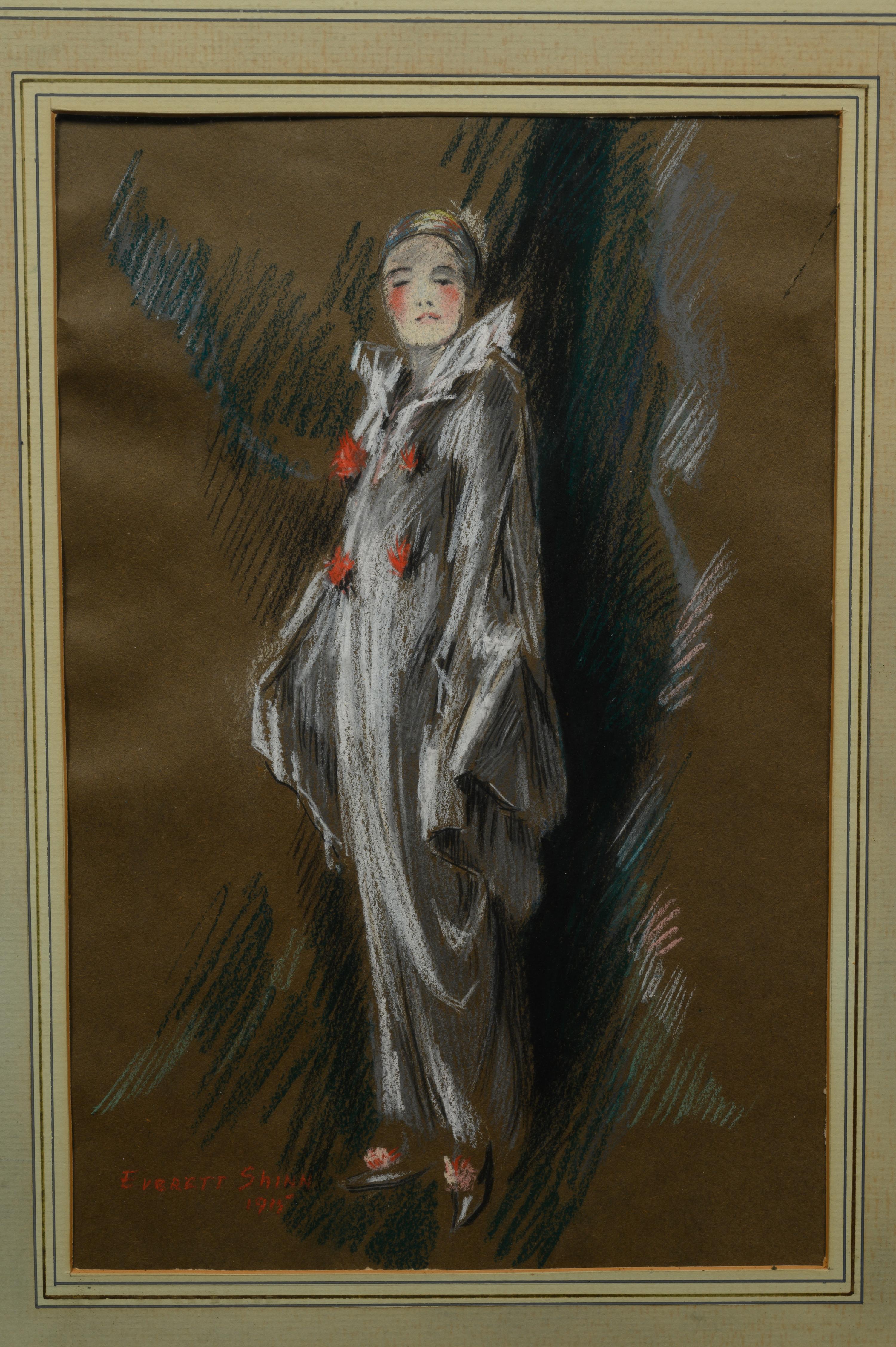 Portrait of Mrs. Shinn Dressed as a Clown