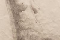 Nude Figures (a pair of works)