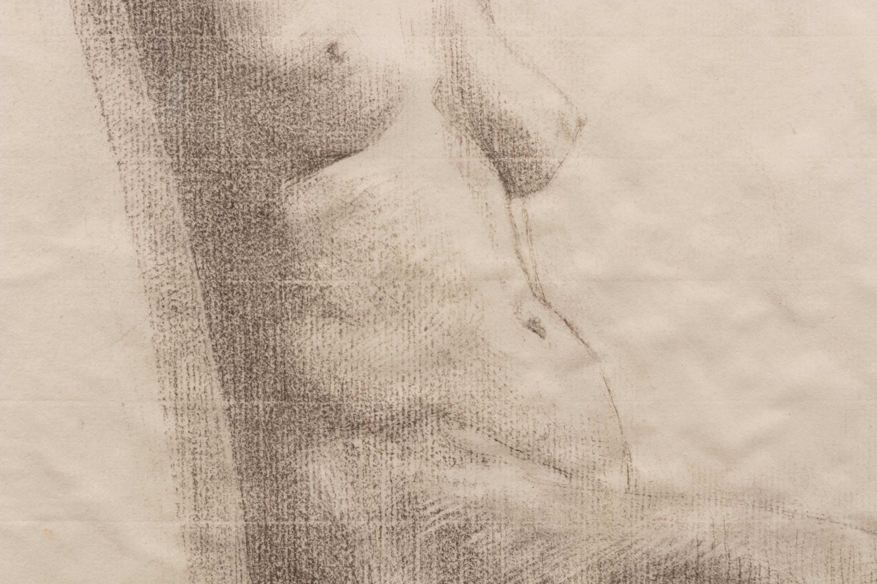 Nude Figures (a pair of works)