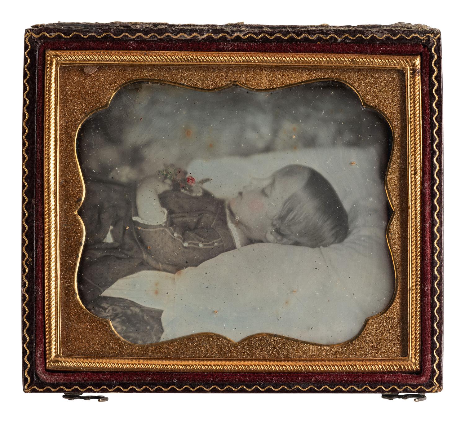 [EARLY PHOTOGRAPHY]. A group of post mortem portraits of babies and toddlers.
