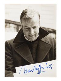 [20TH-CENTURY OPERA SINGERS]. A group of 6 signed photographs or photographic postcards of opera singers from the 1950s-1960s, comprising images of: