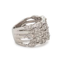PLATINUM AND DIAMOND RING