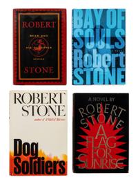 STONE, Robert (1937-2015). A group of 6 works by Stone, MOST FIRST EDITIONS, ALL SIGNED OR INSCRIBED, comprising: