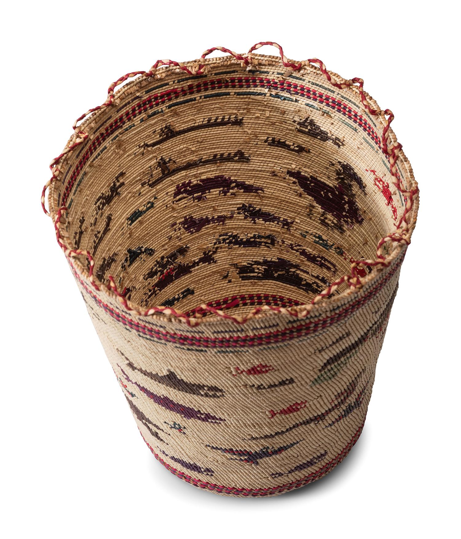Nuu-chah-nulth Polychrome Basket