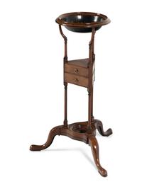 An English Mahogany Jardiniere Stand