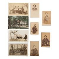 [Lincoln, Abraham] Group of 29 Items Related to the Booth family incl. Junius, Edwin, and John W. Booth.
