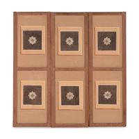 A Set of Three French Neoclassical Wallpaper Panels