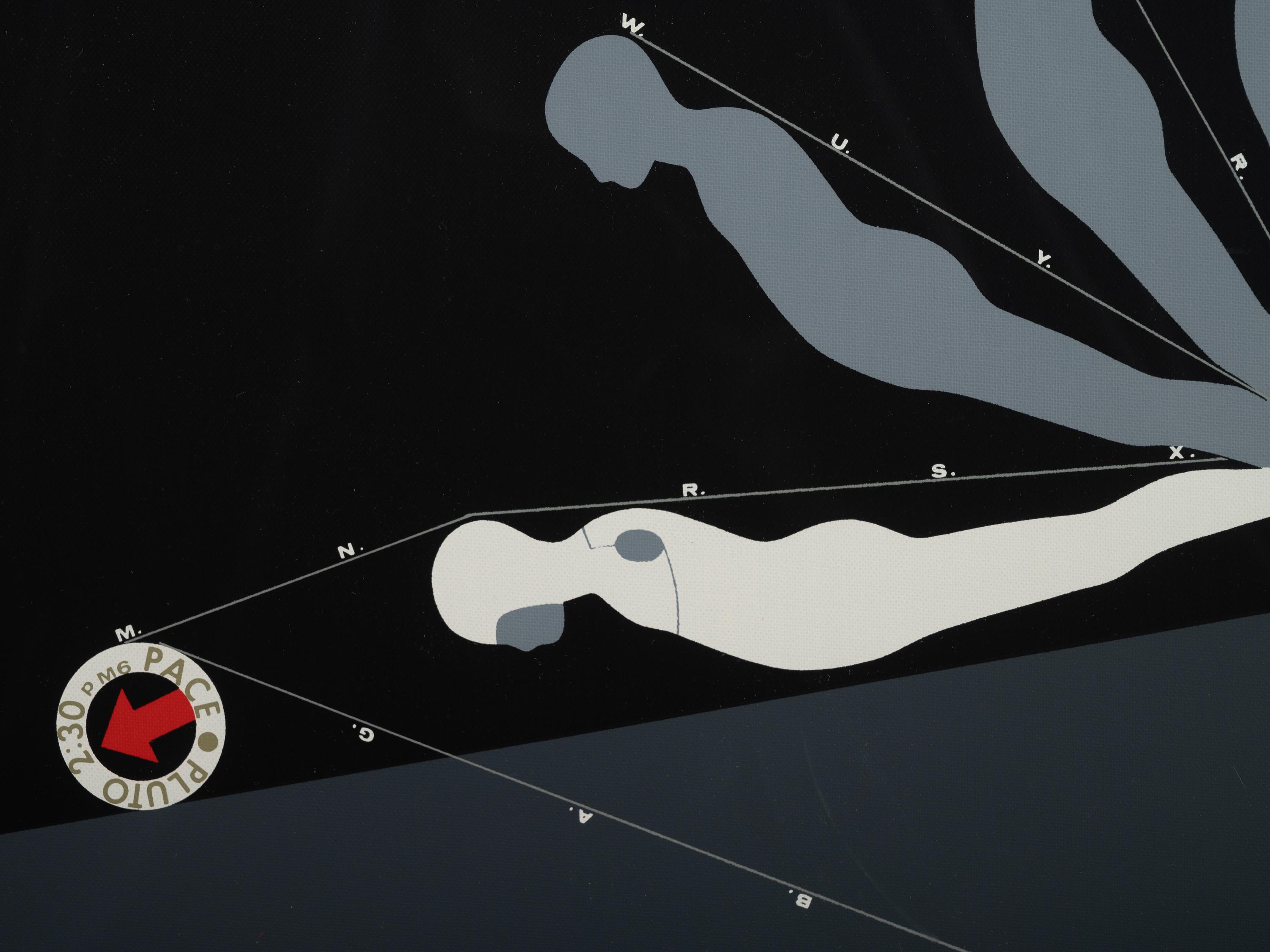 Four Prints from Study/Falling Man, Series I and II