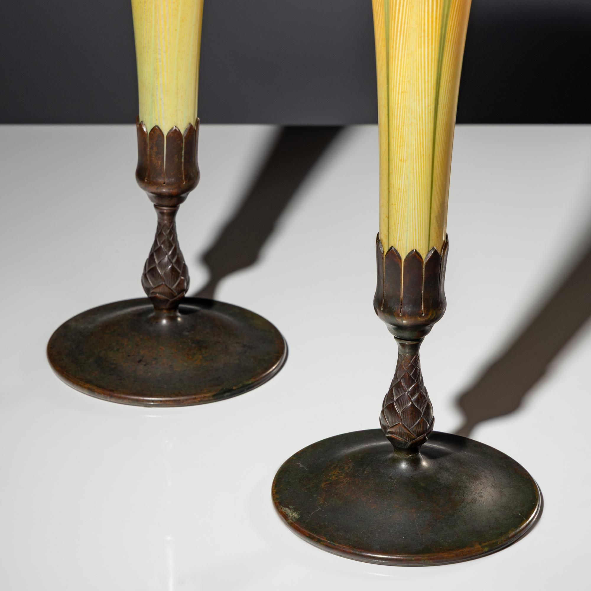 Near pair of vases