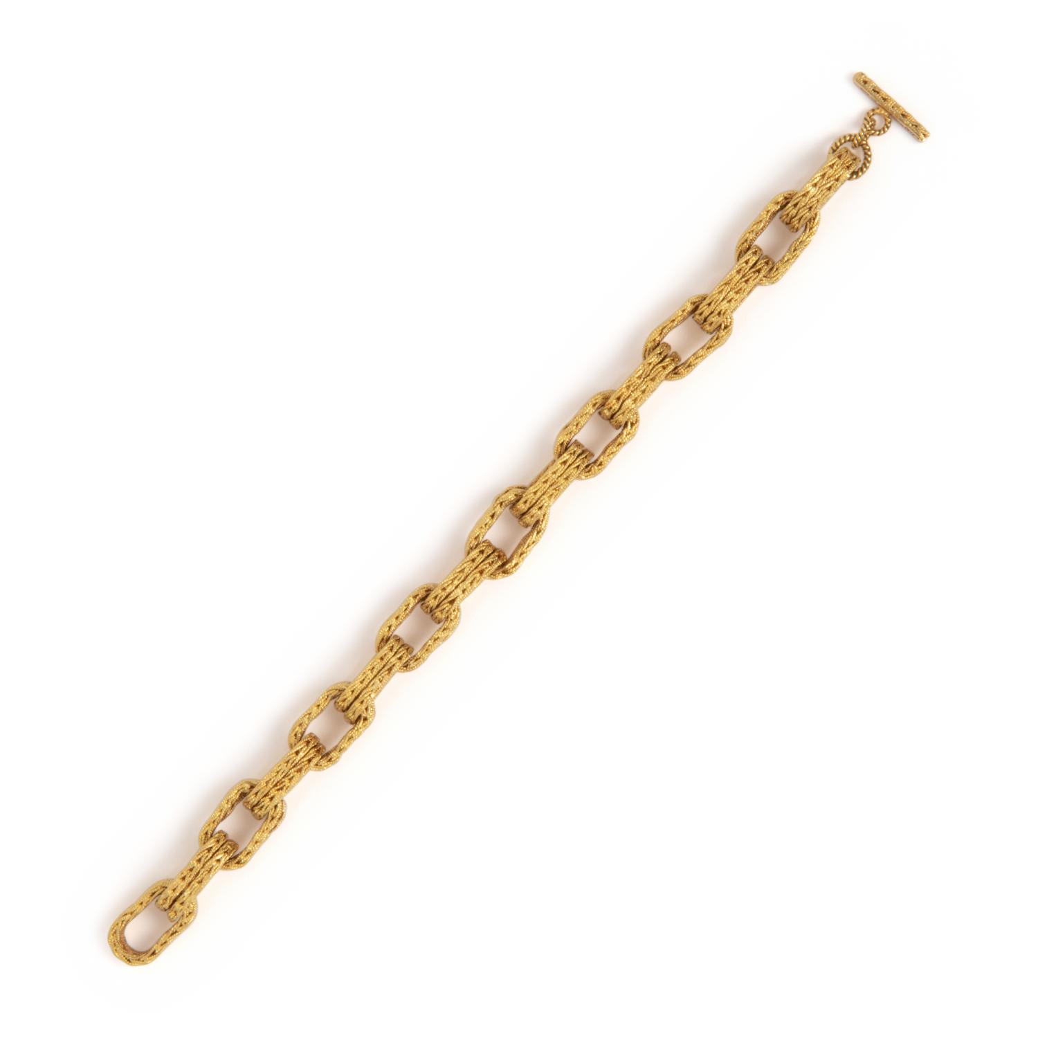 YELLOW GOLD BRACELET