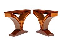 A Pair of Art Deco Style Console Tables
