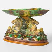 A Wedgwood Majolica Centerpiece UK, 1860s