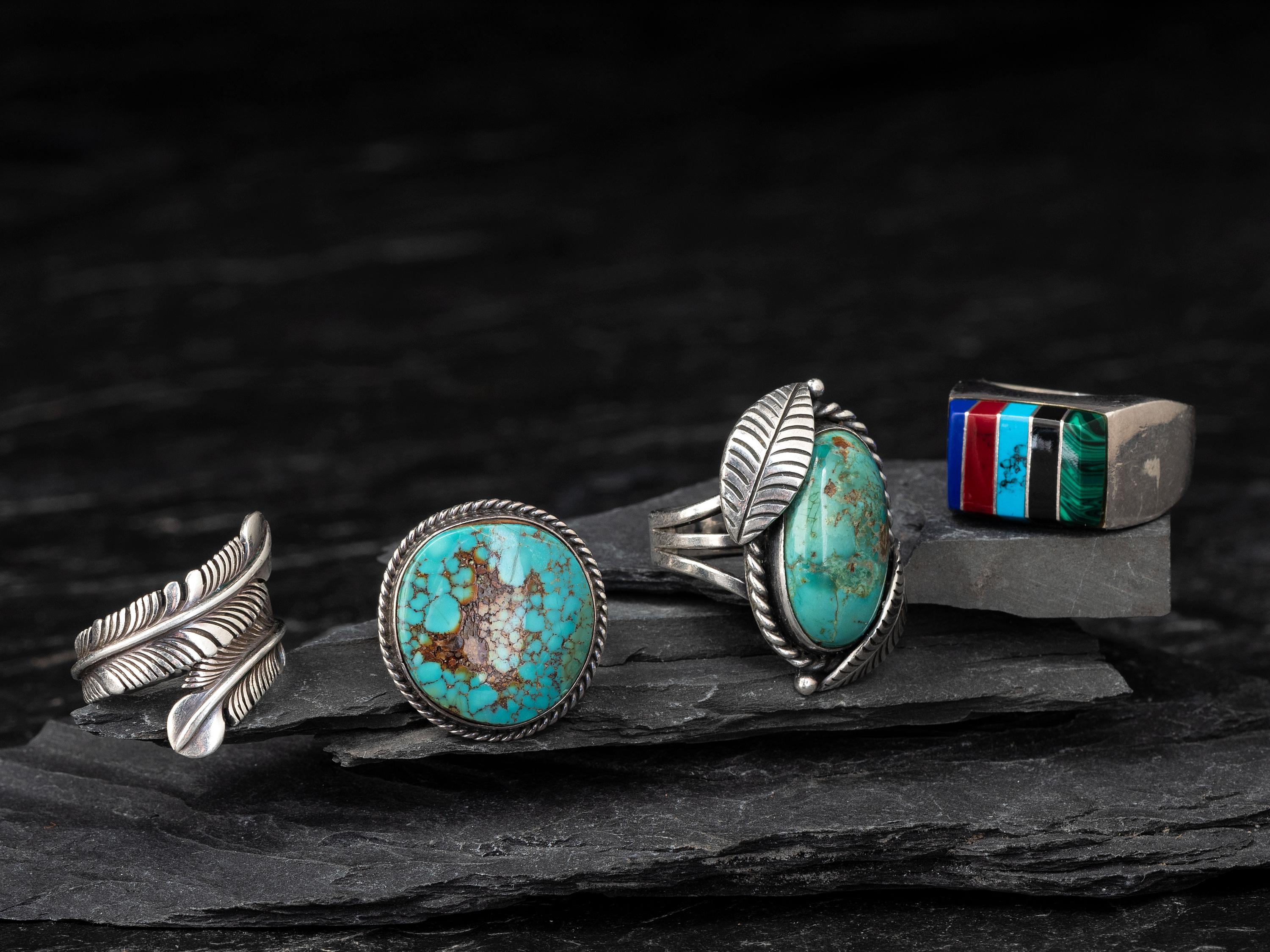 Navajo and Southwestern-style Rings