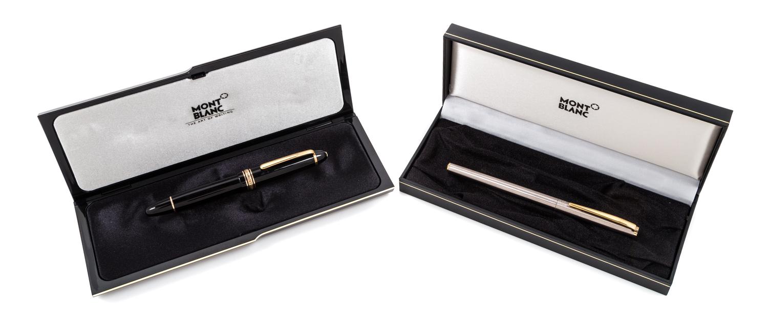Two Montblanc Fountain Pens