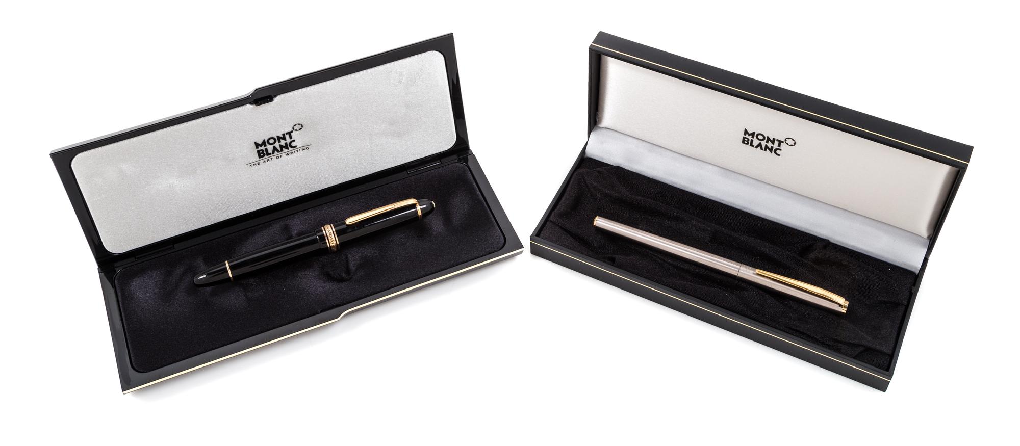 Two Montblanc Fountain Pens