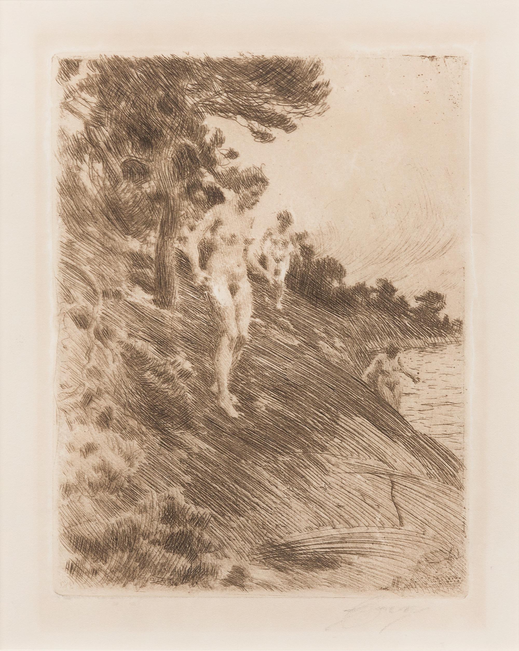 Anders Zorn, (Swedish, 1860-1920), Edo, 1907
