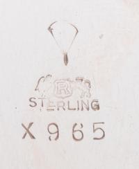 An American Silver Scalloped Dish
