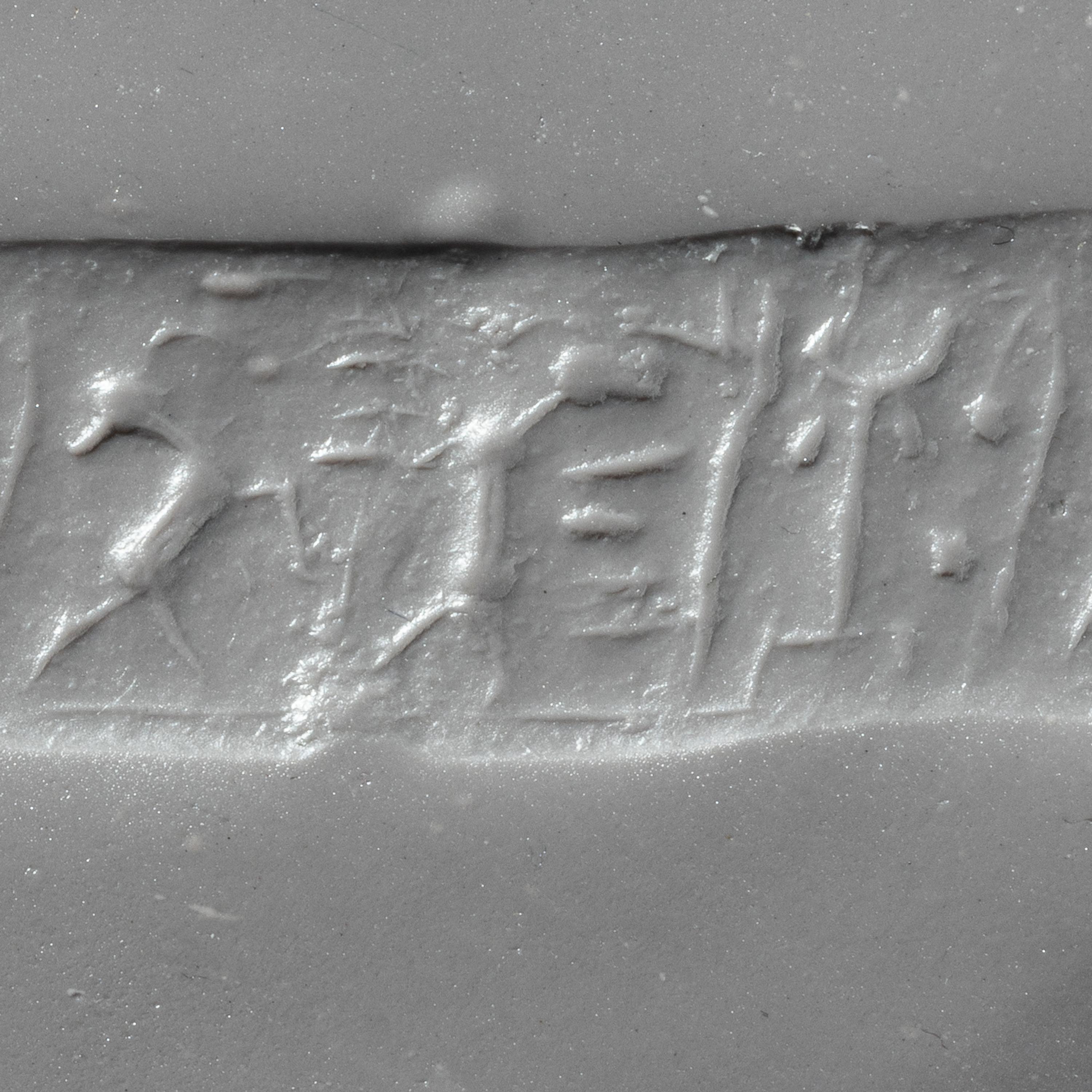 Nine Near Eastern Stone Cylinder Seals