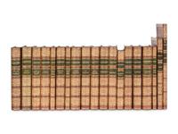 [BINDINGS]. GALSWORTHY, John (1867-1933). A uniformly bound set of his works, all New York. Most FIRST EDITIONS OR FIRST AMERICAN EDITIONS, comprising: