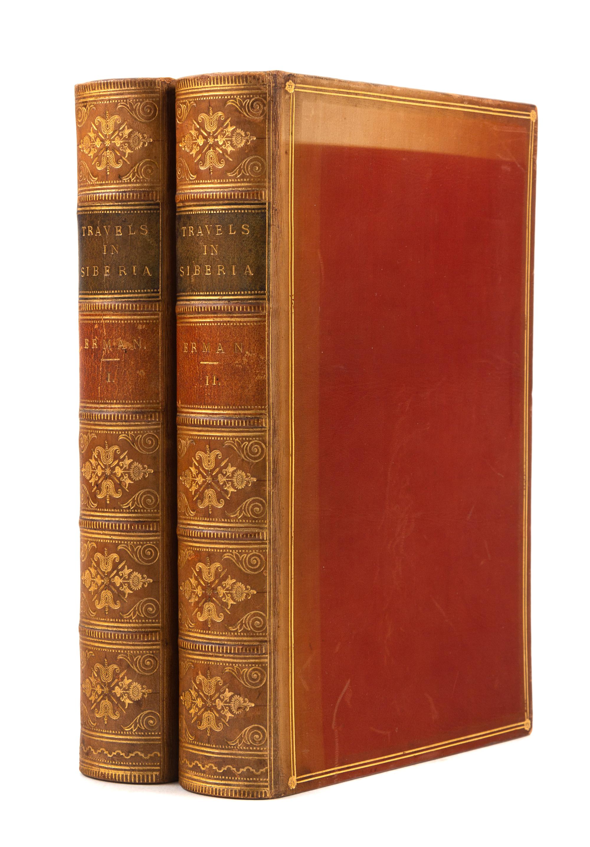 ERMAN, Georg Adolph (1806-1877). Travels in Siberia: including excursions northwards, down the Obi, to the Polar Circle, and southwards