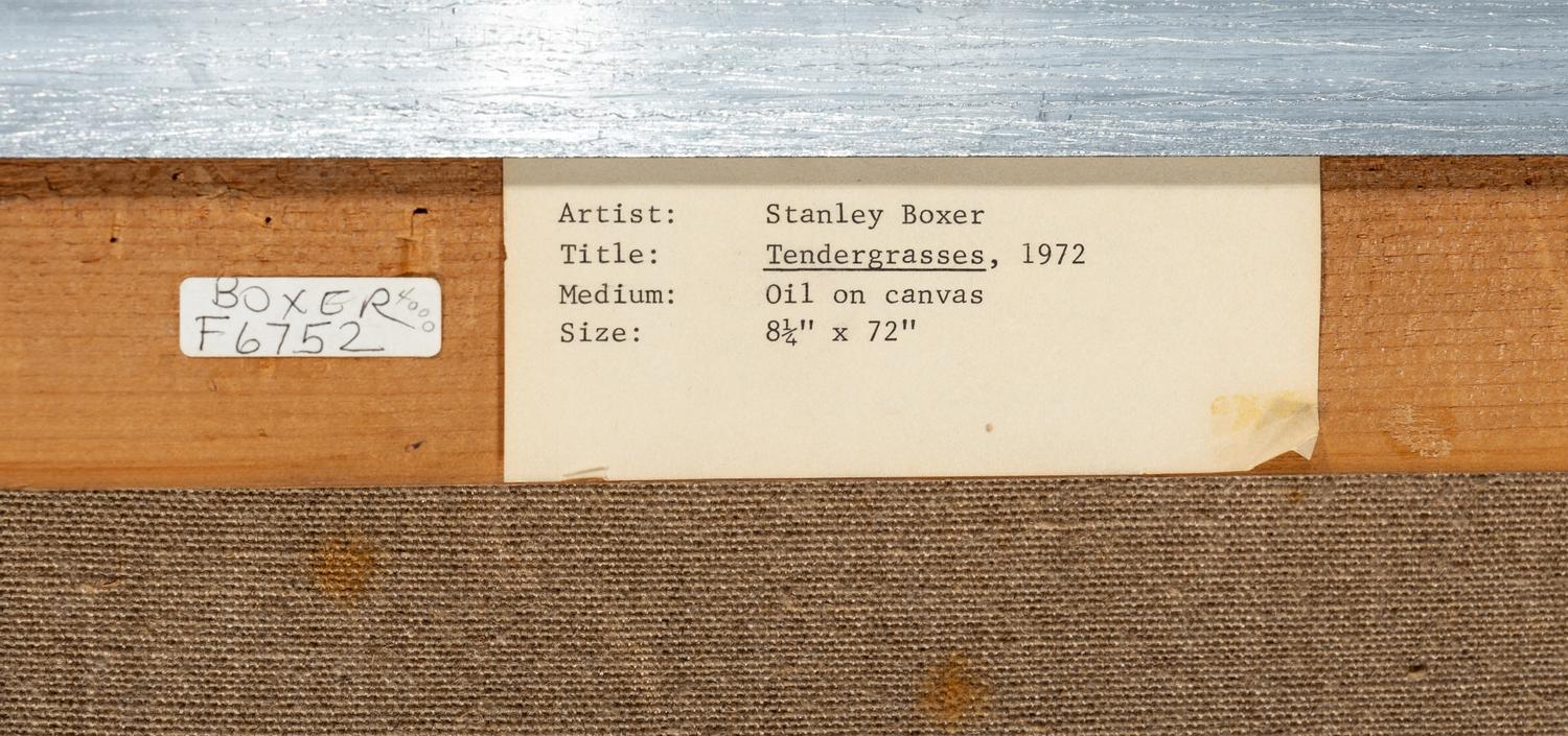 Tendergrasses, 1972