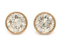DIAMOND STUD EARCLIPS