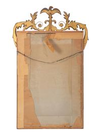 A Neoclassical Style Giltwood Mirror