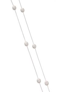 DIOR, FRENCH, PAIR OF DIAMOND 'ROSE DE VENTS' LONGCHAIN NECKLACES