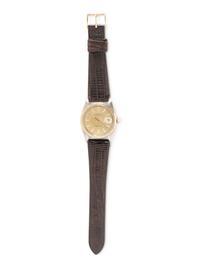 ROLEX, REF. 1601 STAINLESS STEEL AND YELLOW GOLD 'OYSTER PERPETUAL DATEJUST' WATCH