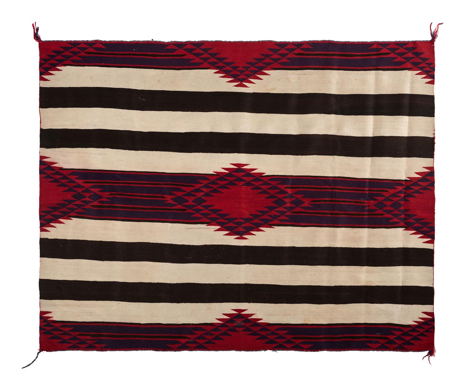 Navajo Third Phase Chief's Pattern Blanket
