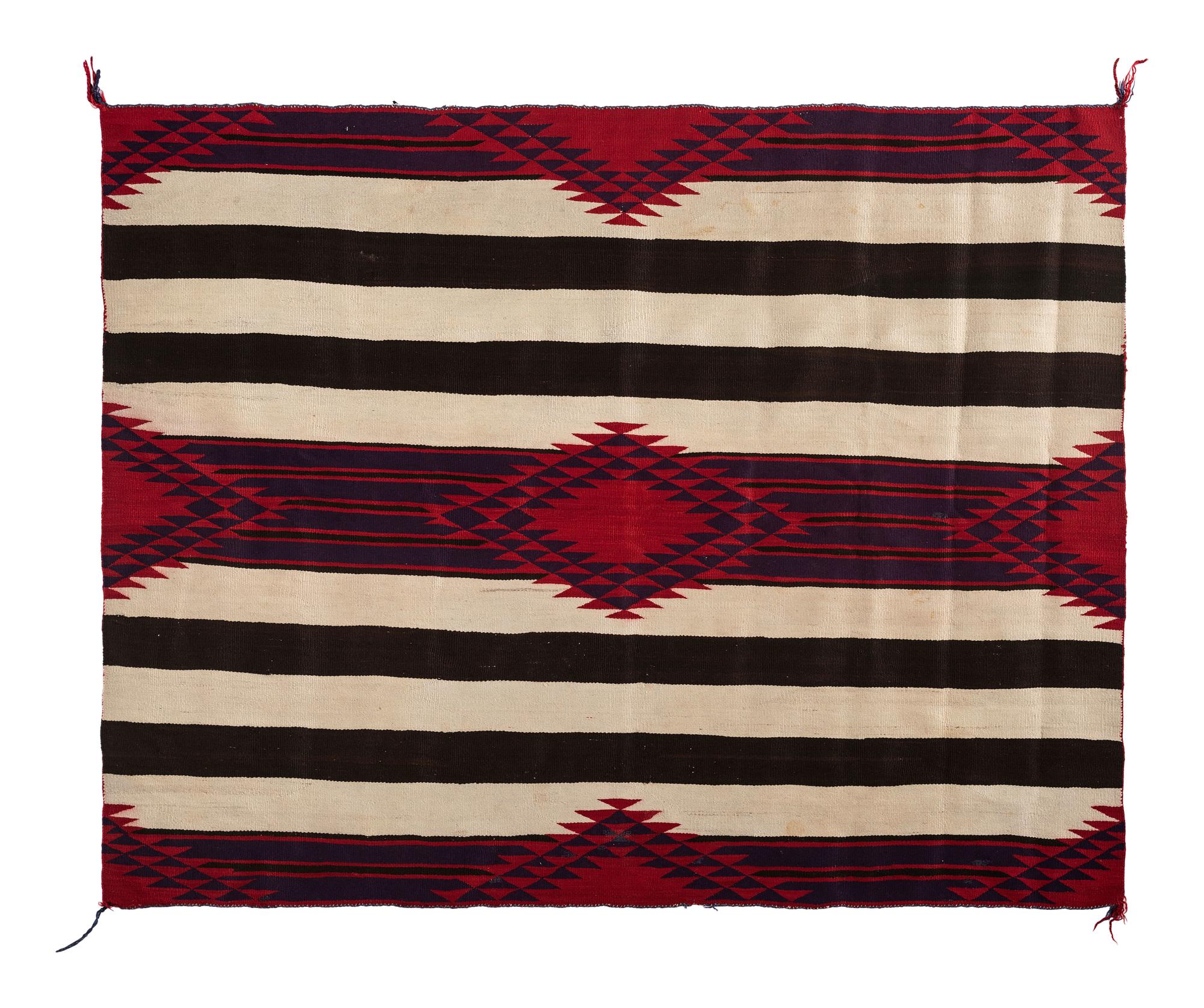 Navajo Third Phase Chief's Pattern Blanket