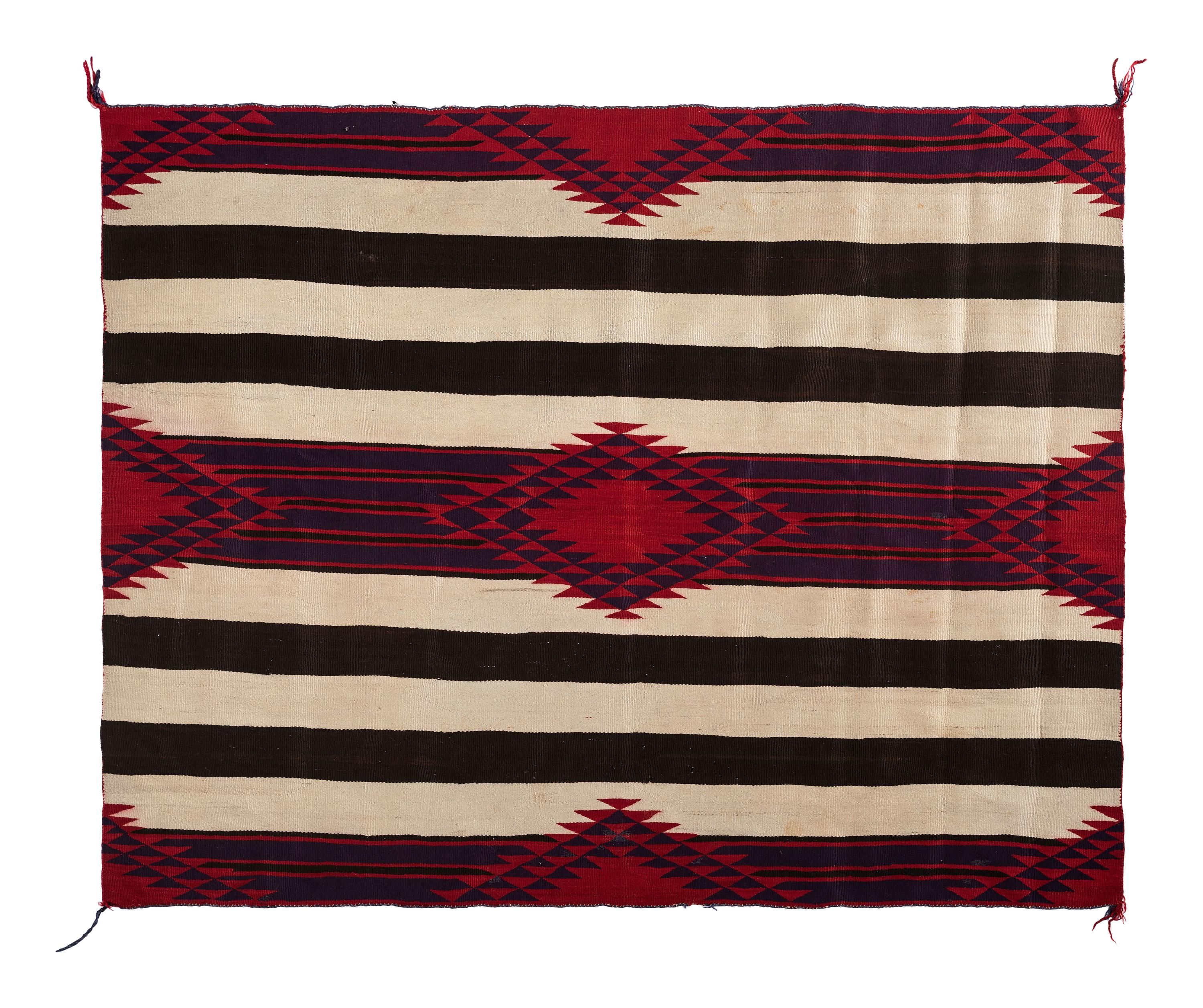 Navajo Third Phase Chief's Pattern Blanket