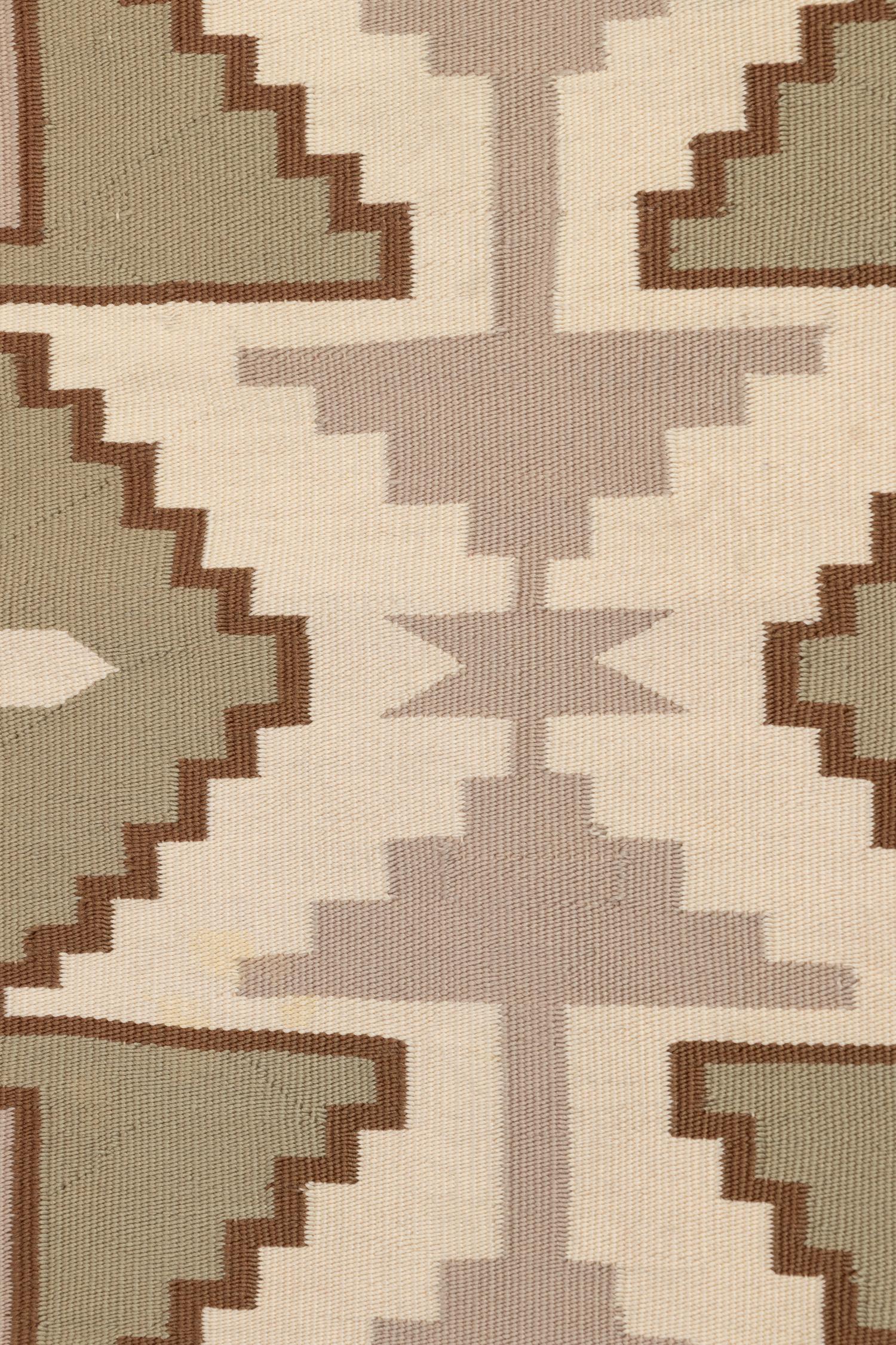 Navajo Two Grey Hills Weaving / Rug