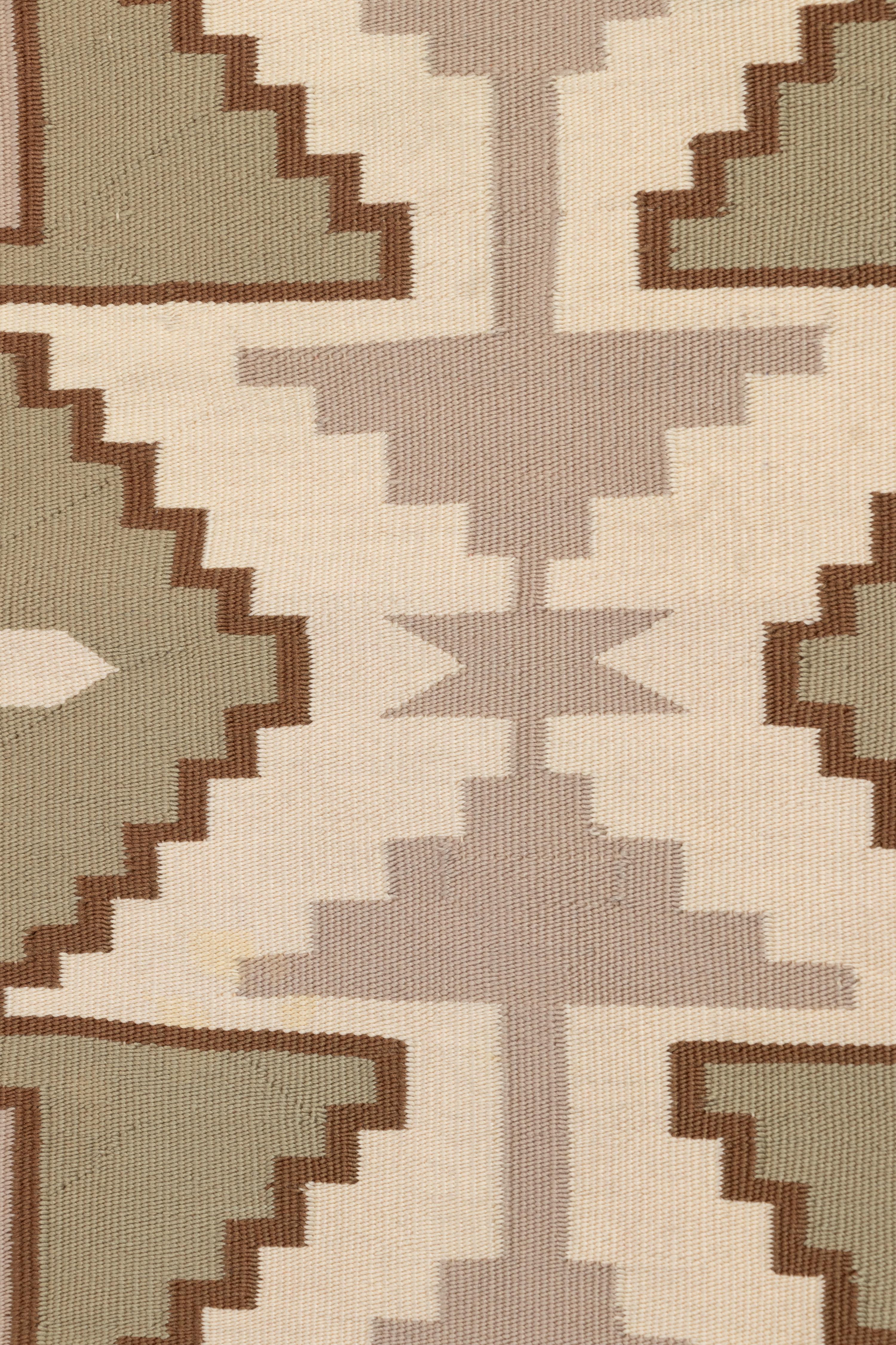 Navajo Two Grey Hills Weaving / Rug