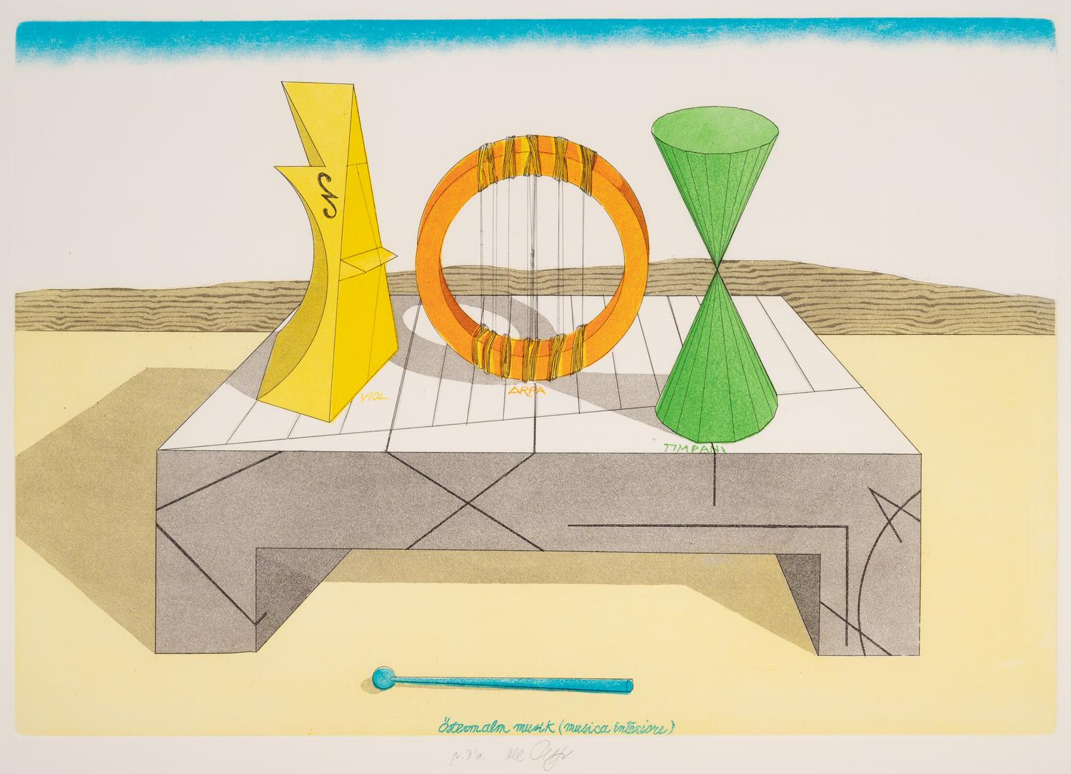 Lucio Del Pezzo (Italian, 1933-2020)