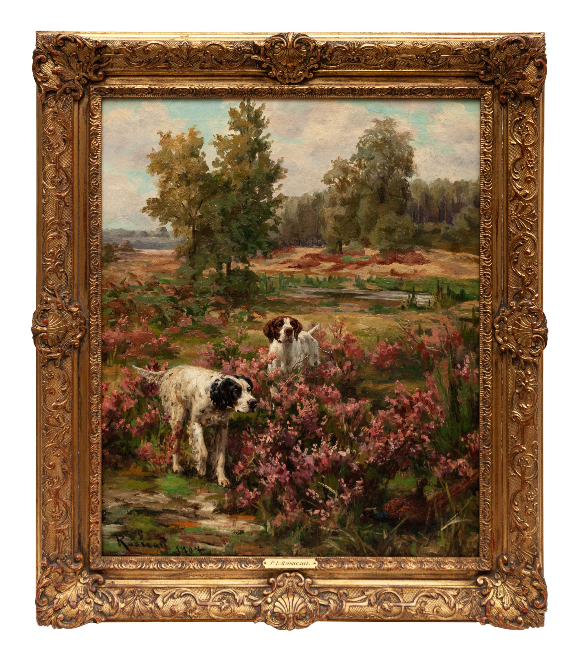 Two Hunting Dogs