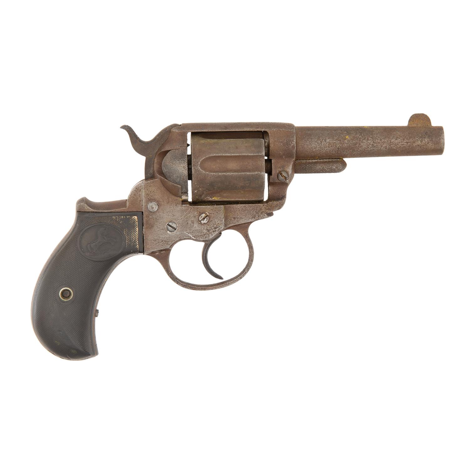 Colt Model 1877 Thunderer With Native Beaded Holster