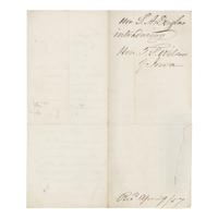 DOUGLAS, Stephen Arnold (1813-1861). A group of 14 documents and letters relating to Douglas's legal and political career, ca 1834-1857, comprising: