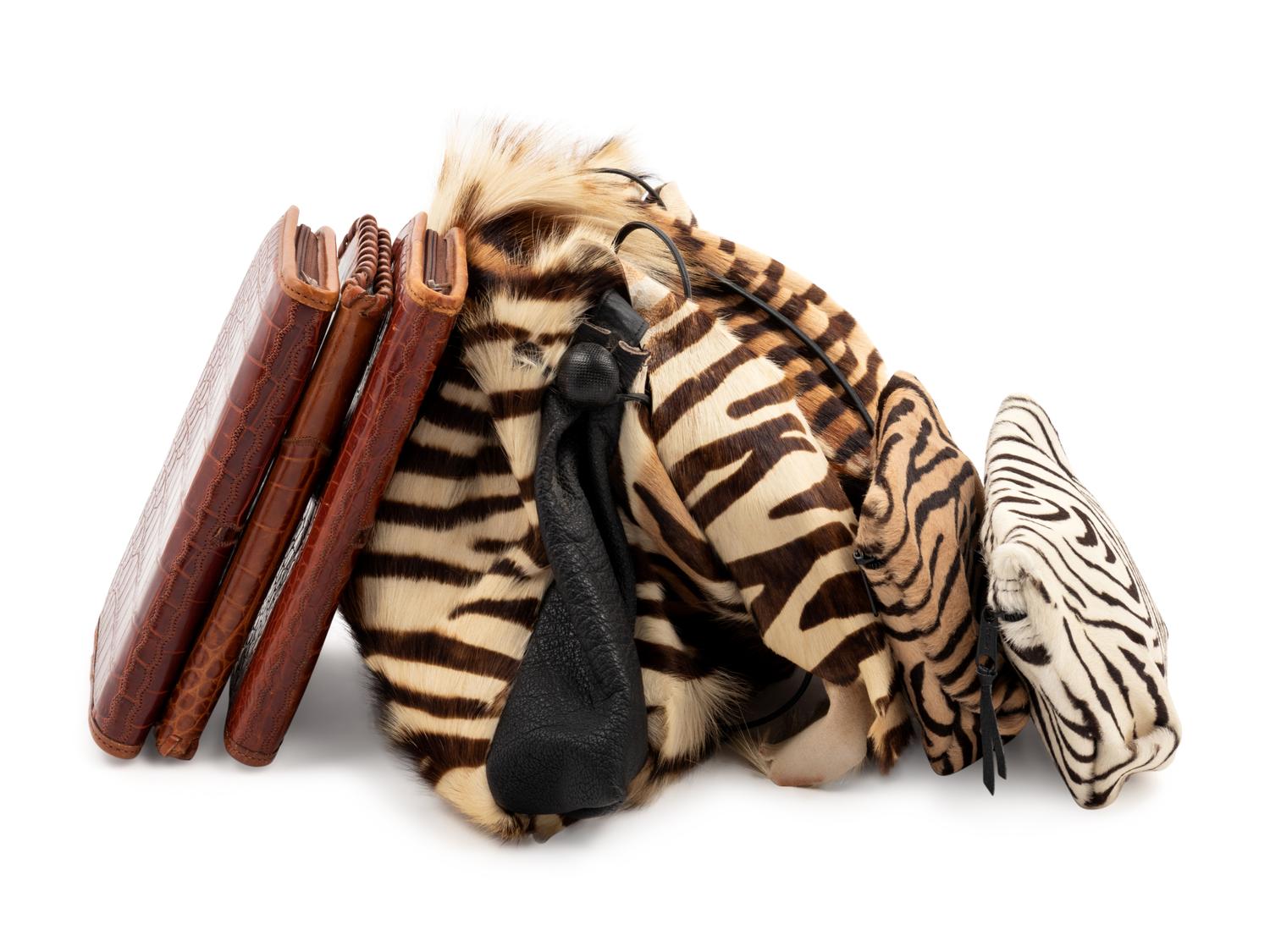 Collection of Six Carlos Falchi Bags, 1980-90s