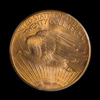 A United States 1926-D St. Gaudens $20 Gold Coin