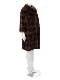 Bergdorf Goodman Sable Coat & Two Sable Collars, 1953