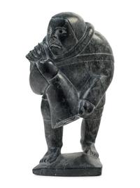 An Inuit Carved Soapstone Figure