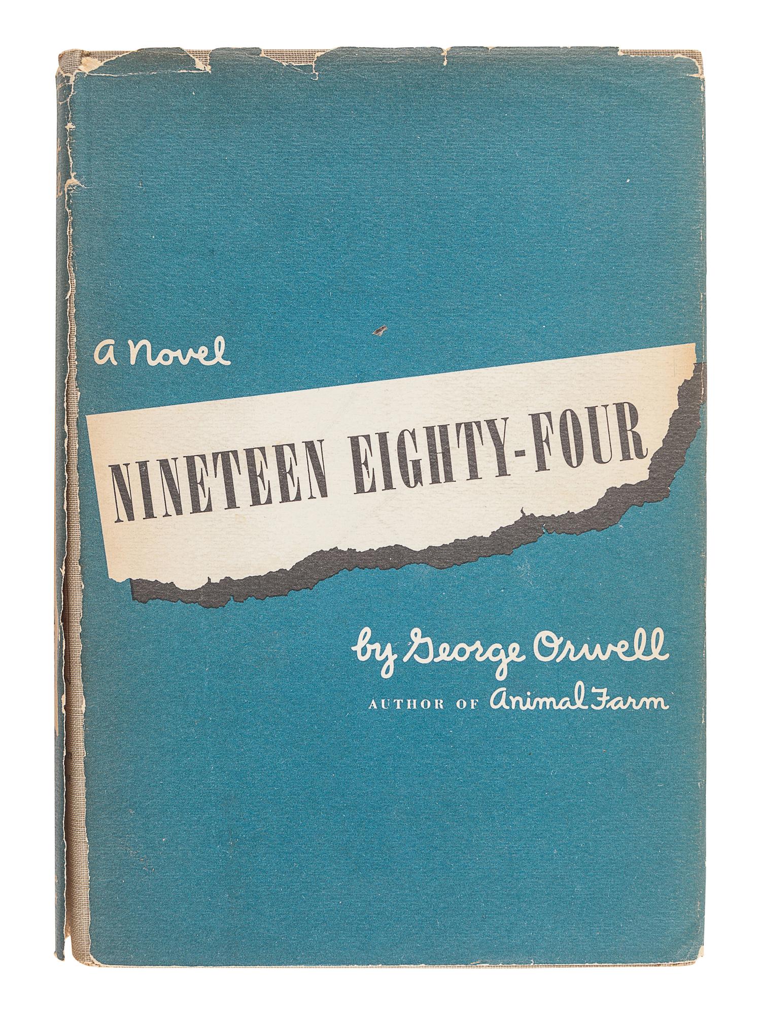 [ORWELL, George (1903-1950) - AMERICAN EDITIONS]. A group of 3 works, comprising: