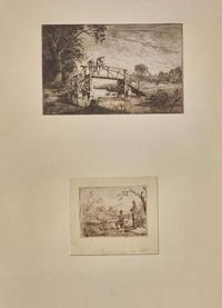[Fishing] Lawrence, Sir Thomas, and Thomas Rowlandson, and Paul Sandby, et al.: Album of Original Angling-Themed Illustrations and Prints
